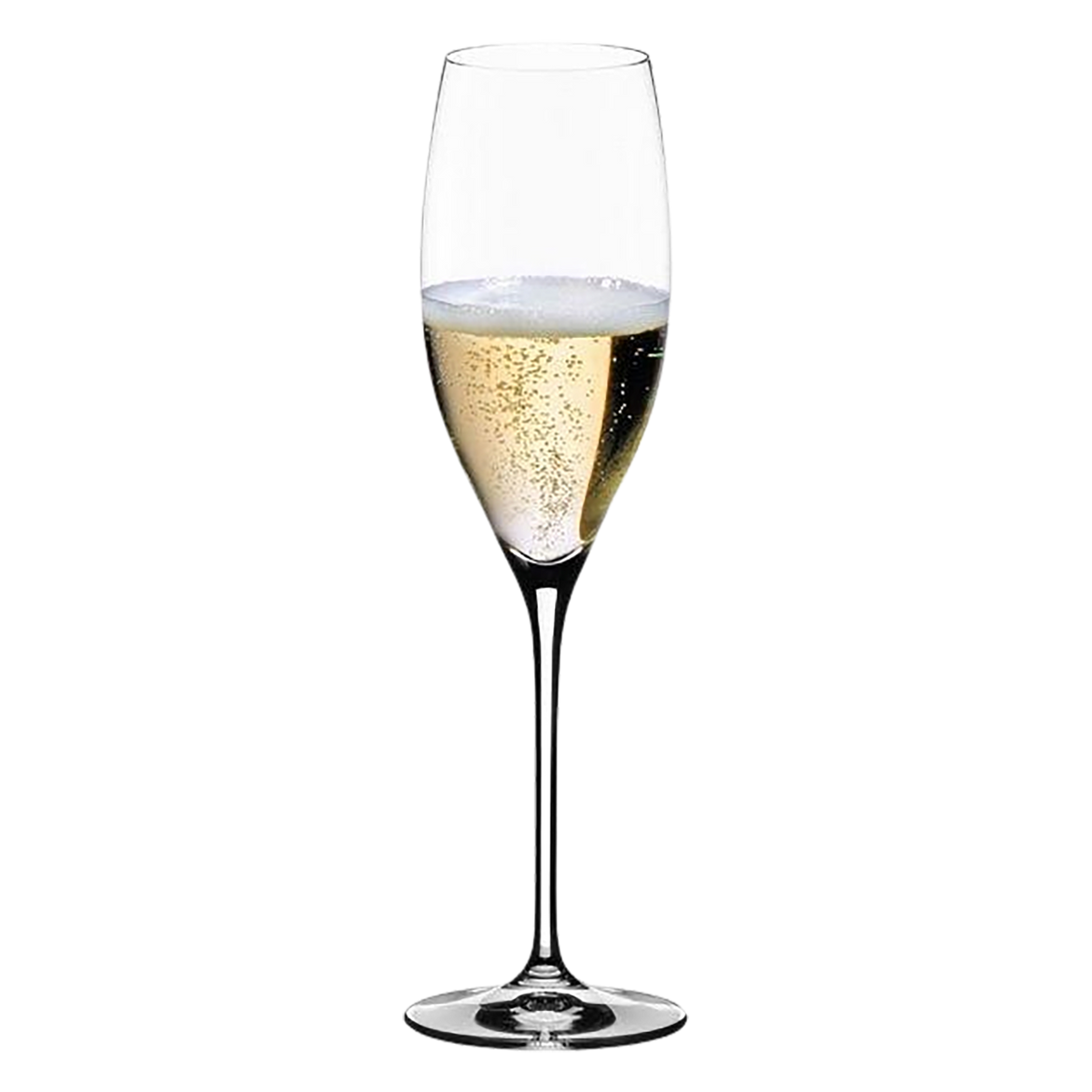 Riedel Fluted Champagne Glasses, Set of 6 Hand Blown Crystal